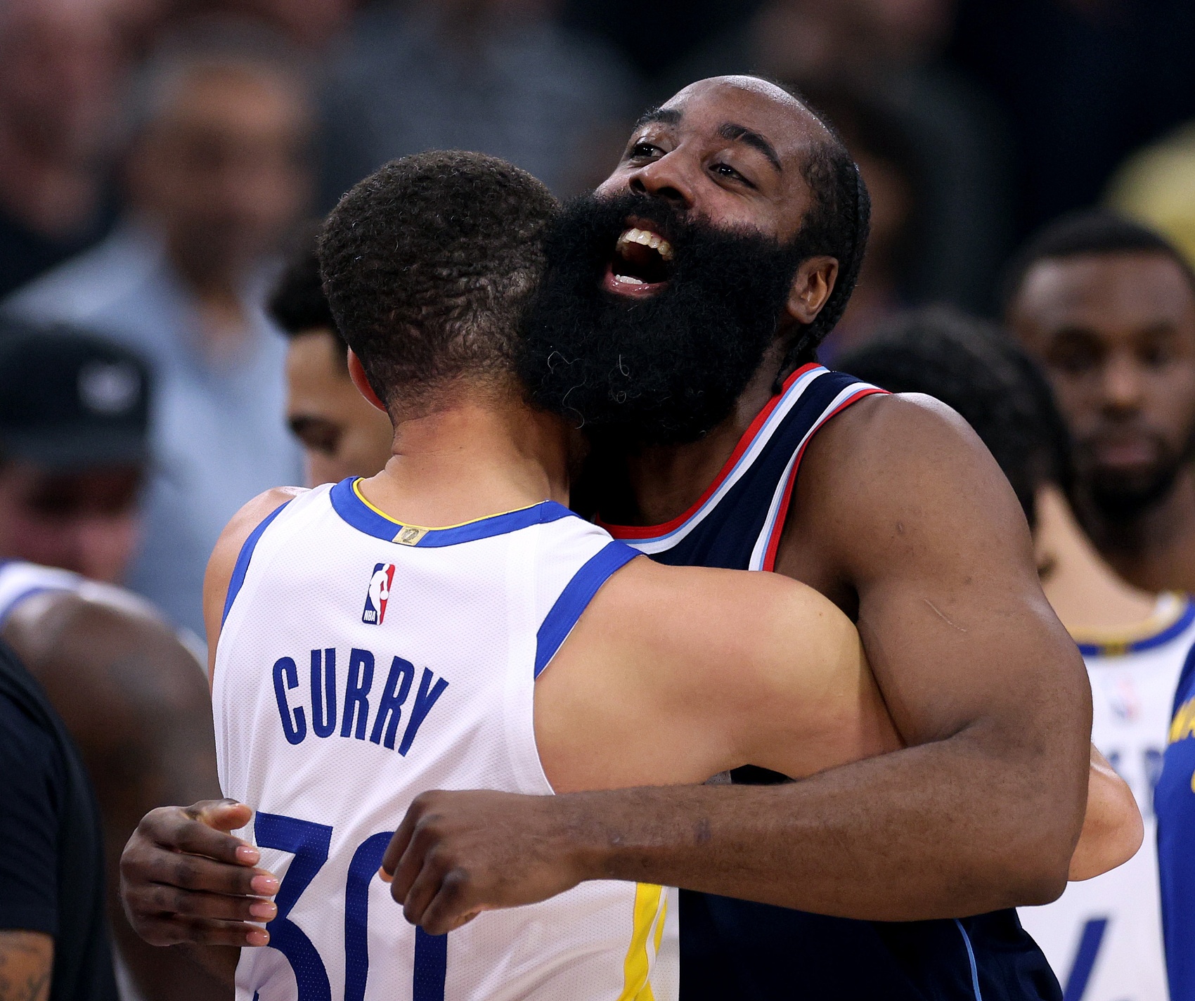  諸神黃昏！庫(kù)里哈登先后50+ NBA歷史首次兩名35歲以上球員轟50+！