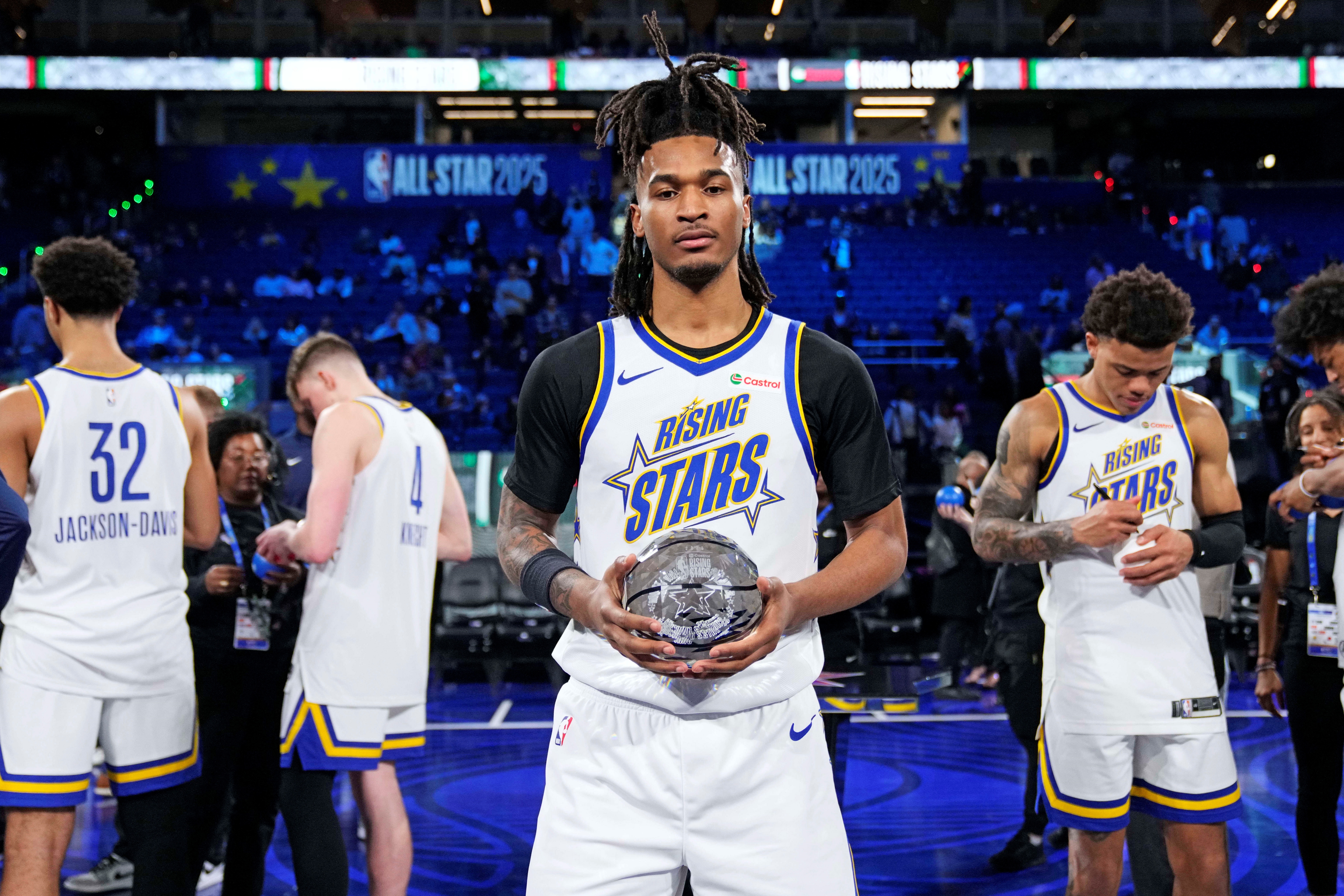  斬獲新秀賽MVP！卡斯爾：全明星周末很成功也很有趣