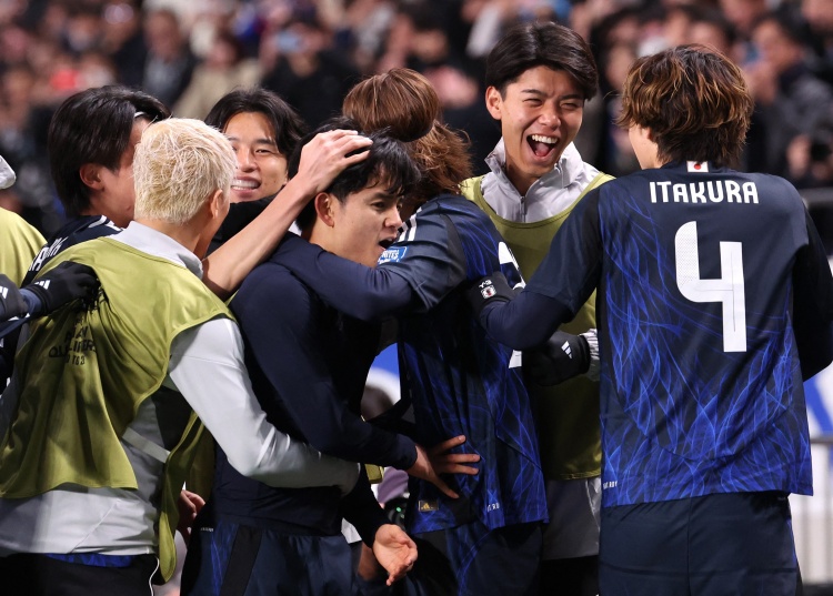  日本隊(duì)22名旅歐球員中15人來自五大聯(lián)賽，是22年3月出線時(shí)的兩倍